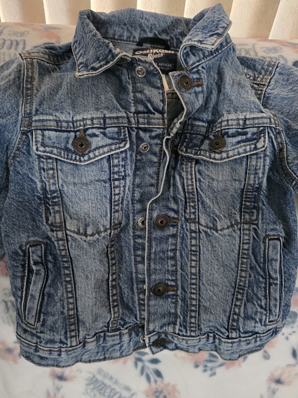 OshKosh B'gosh Light Blue Kids Denim Jacket